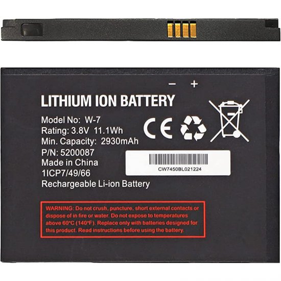 Netgear W-7 Battery Replacement For Netgear Aircard 790S 779S 5200087 - Click Image to Close
