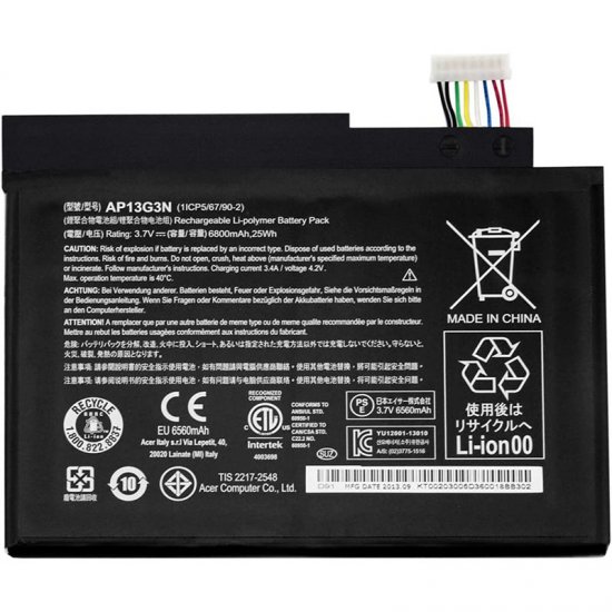 AP13G3N Battery For Acer Iconia W3-810-1600 Tablet 8.1 - Click Image to Close