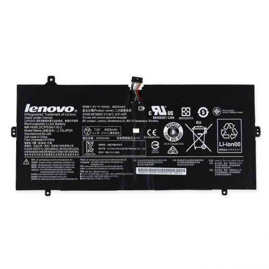 L14M4P24 L14L4P24 Battery 5B10H43261 5B10H55224 For Lenovo Yoga 900-13ISK - Click Image to Close