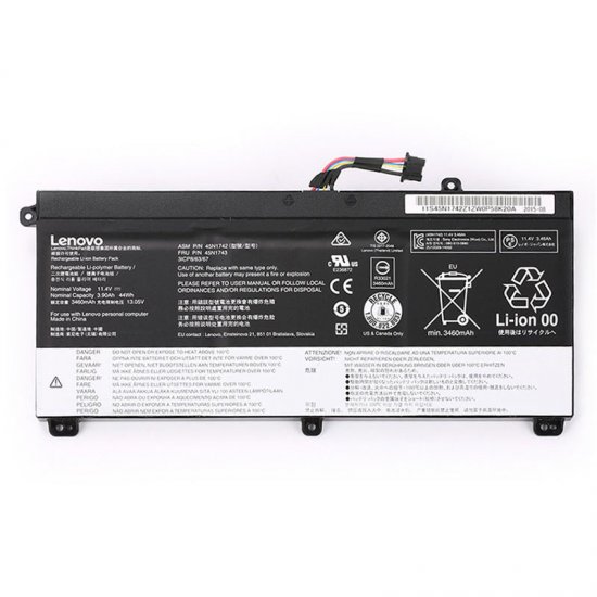 45N1741 45N1740 Battery For Lenovo ThinkPad T550 W550 T550S W550S - Click Image to Close