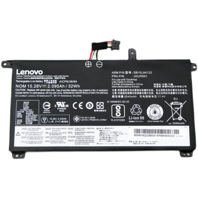 Lenovo 00UR890 00UR891 00UR892 01AV493 Battery For ThinkPad P51S T570