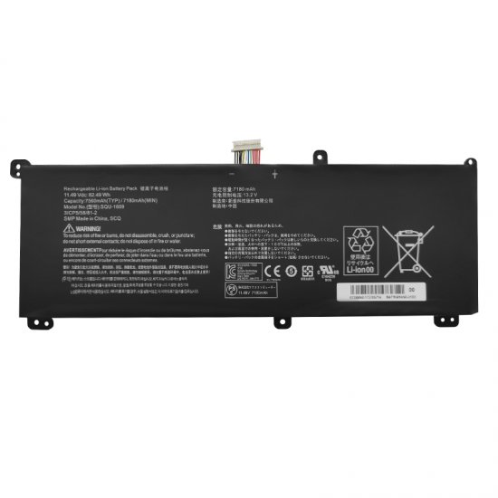 SQU-1609 Battery Replacement SQU-1713 For Hasee KingBook T64 T65 T65C T66 - Click Image to Close