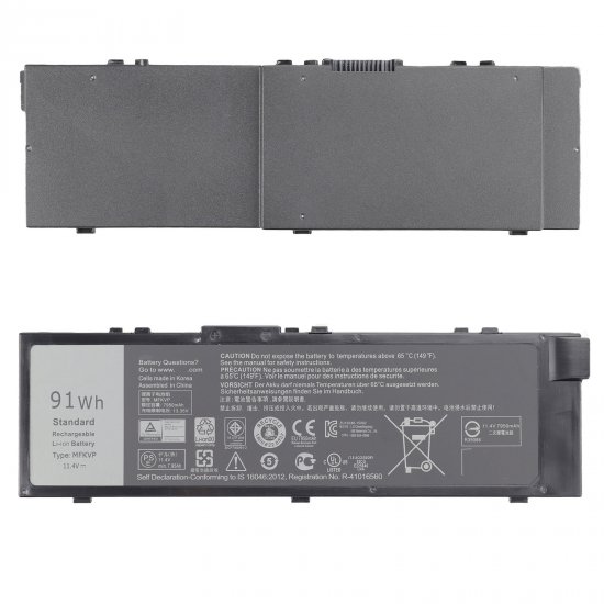 MFKVP Battery 0TWCPG 0RDYCT For Dell Precision 7510 7710 RDYCT TWCPG - Click Image to Close