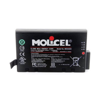 ME202EK Molicel Battery Replacement For Oxylog 3000 plug