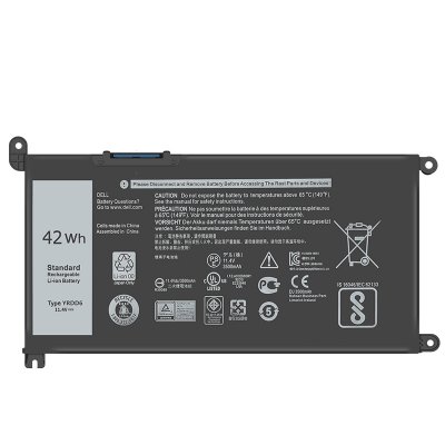 YRDD6 Battery Replacement For Dell Inspiron 14 5482 5485 3400 5488 5493 5593 P90F