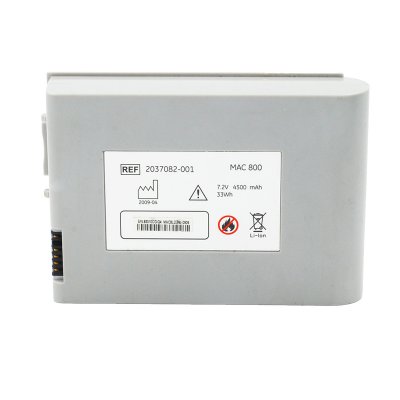 REF 2037082-001 Battery Replacement For GE MAC 800 MAC800 7.2V 4500mAh 33Wh