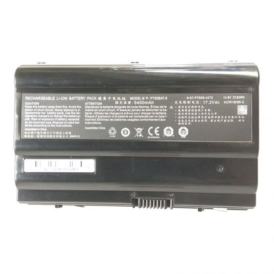 P750BAT-8 Battery For P775DM P775DM-G P775DM1 P775DM1-G P775DM2-G P775DM3-G - Click Image to Close