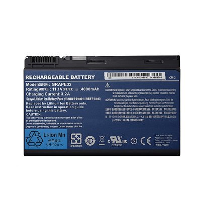GRAPE32 Battery CONIS71 For Acer Extensa 5210 5220 5235 5620Z 5630 5635 7620