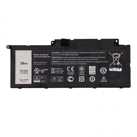 Dell Inspiron 15 7537 Battery F7HVR T2T3J G4YJM Y1FGD 062VNH 451-BBEO 62VNH - Click Image to Close