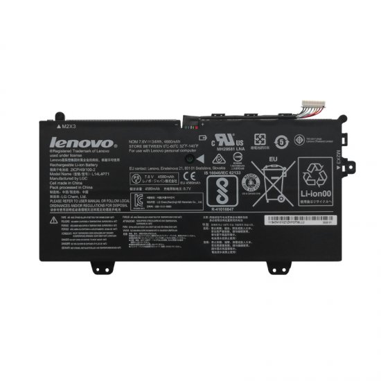 L14M4P71 Battery 5B10K10166 5B10G52141 For Lenovo 3 11-5Y10 - Click Image to Close