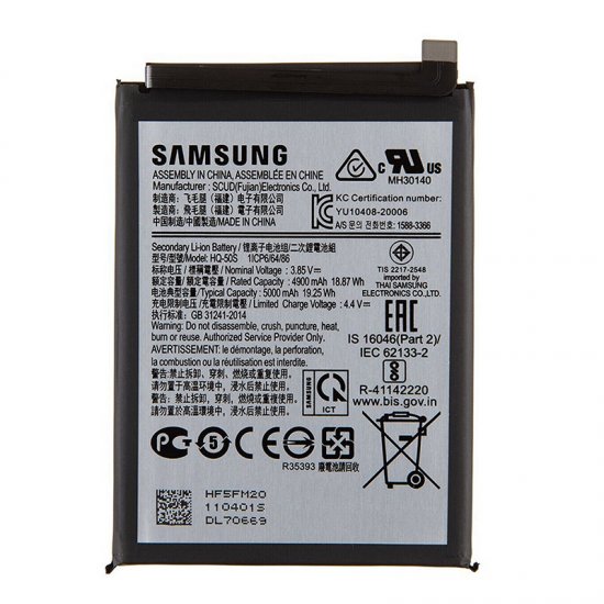 HQ-50S Battery Replacement For Samsung Galaxy A02S M02S F02S SM-A025G SM-A025F SM-A025U SM-E025F/DS - Click Image to Close
