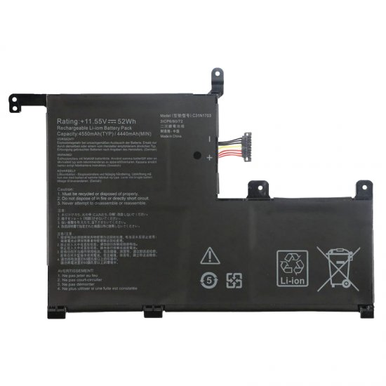 C31N1703 Battery Replacement For Asus Q505UA UX561UA UX561UN 0B200-02650100 - Click Image to Close