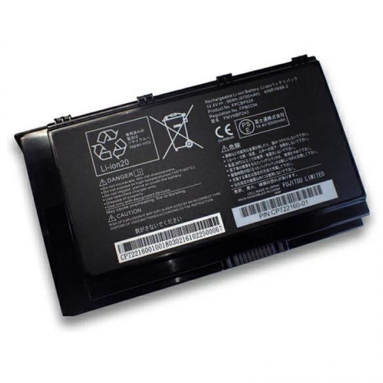 FPCBP524 Battery FMVNBP243 FPB0334 CP722160-01 For Fujitsu Celsius H980 - Click Image to Close