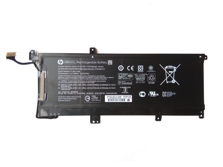HP MB04XL Battery Replacement 844204-850 HSTNN-UB6X 843538-541 TPN-W119 TPN-W120 MBO4XL - Click Image to Close
