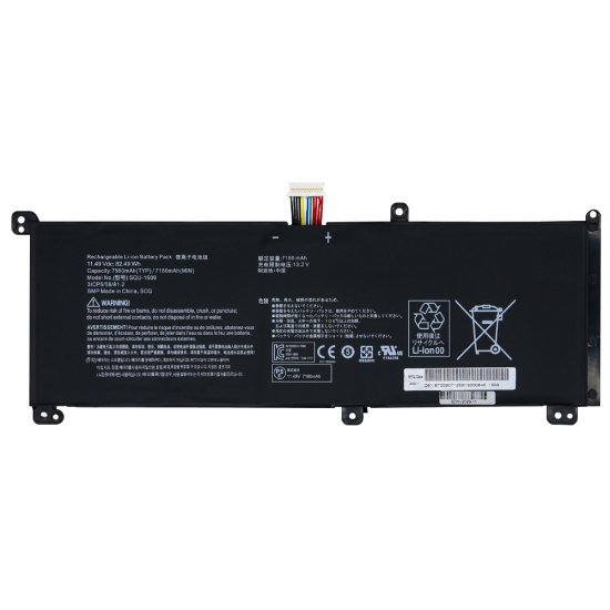SQU-1609 Battery Replacement SQU-1611 For Thunderobot 911 911S 911M - Click Image to Close
