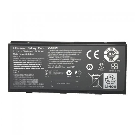 GND-B30 Battery For Gigabyte M1405 EK1B901801