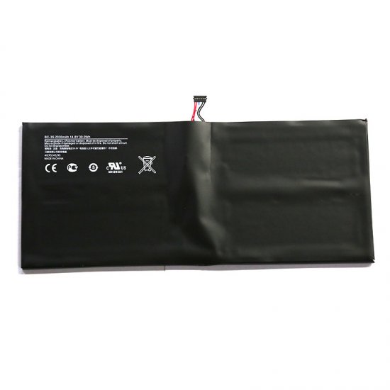 BC-3S Battery Replacement LG For Nokia Lumia 2520 Wifi 4G Windows Tablet - Click Image to Close