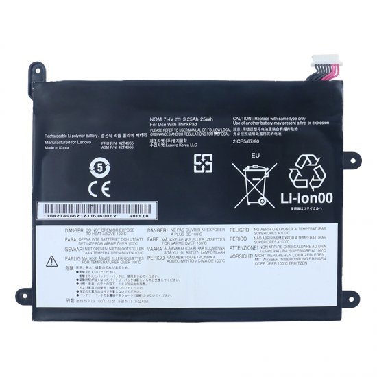 42T4963 42T4964 42T4985 42T4965 42T4966 Battery For Lenovo ThinkPad 1839 1838 Tablet PC - Click Image to Close