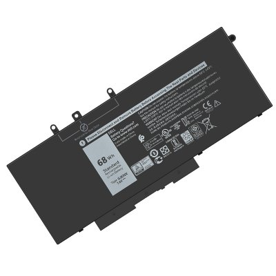GJKNX Battery Replacement For Dell C7J70 KCM82 7.6V 68Wh 8500mAh