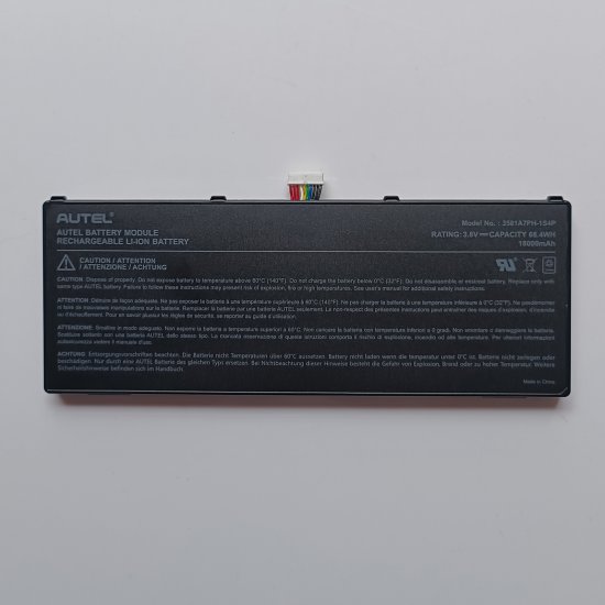 3581A7PH-1S4P Autel MaxiSYS Ultra Battery Replacement 3.8V 68.4Wh 18000mAh - Click Image to Close