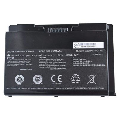 P370BAT-8 Battery For Clevo X900 P370EM P370SM P370SM-A 6-87-P37ES-427 6-87-P37ES-4271