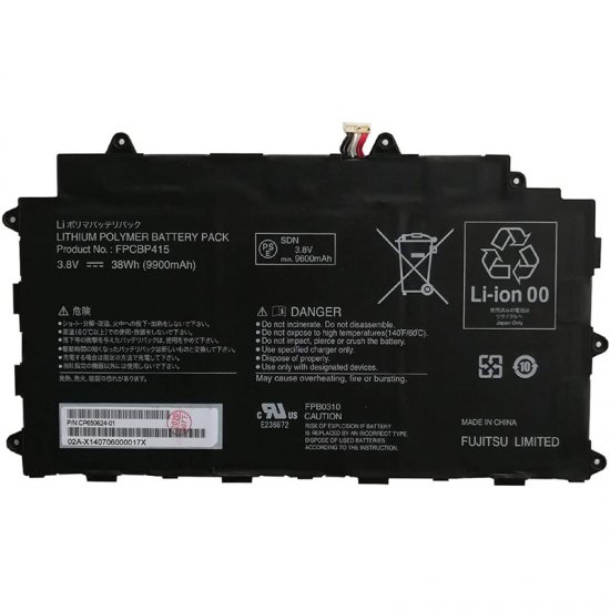 FPCBP415 Battery FPB0310 CP650624-01 CP678530-01 For Fujitsu Stylistic Q584 - Click Image to Close