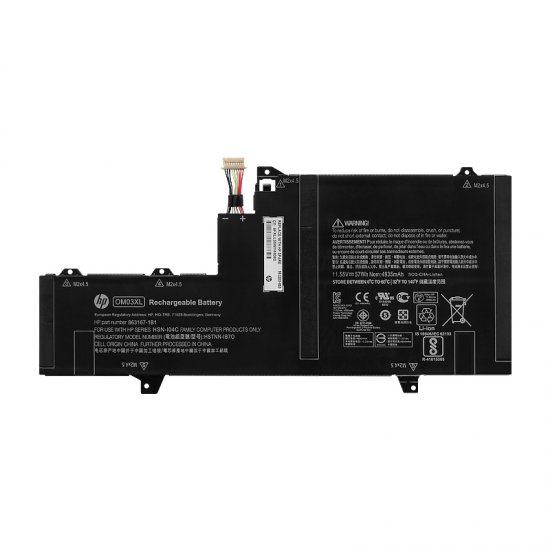 HP OM03XL Battery For 863280-855 HSTNN-IB7O 863167-1B1 HSN-I04C - Click Image to Close