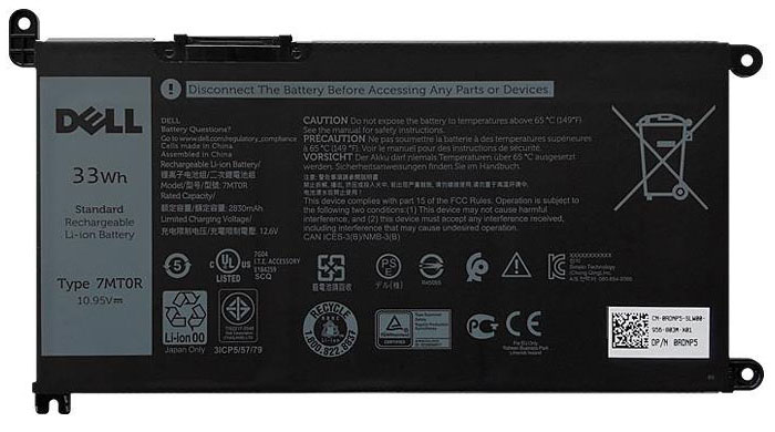 Dell 7MT0R Battery